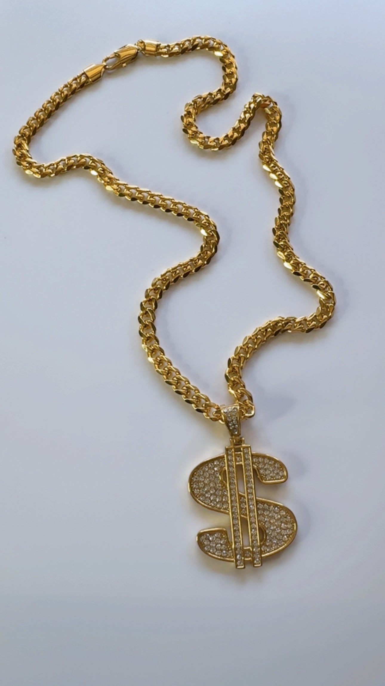 Cuban Link Men’s Chain with Pendant